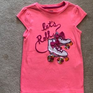 Girls Gymboree cap sleeve tee
